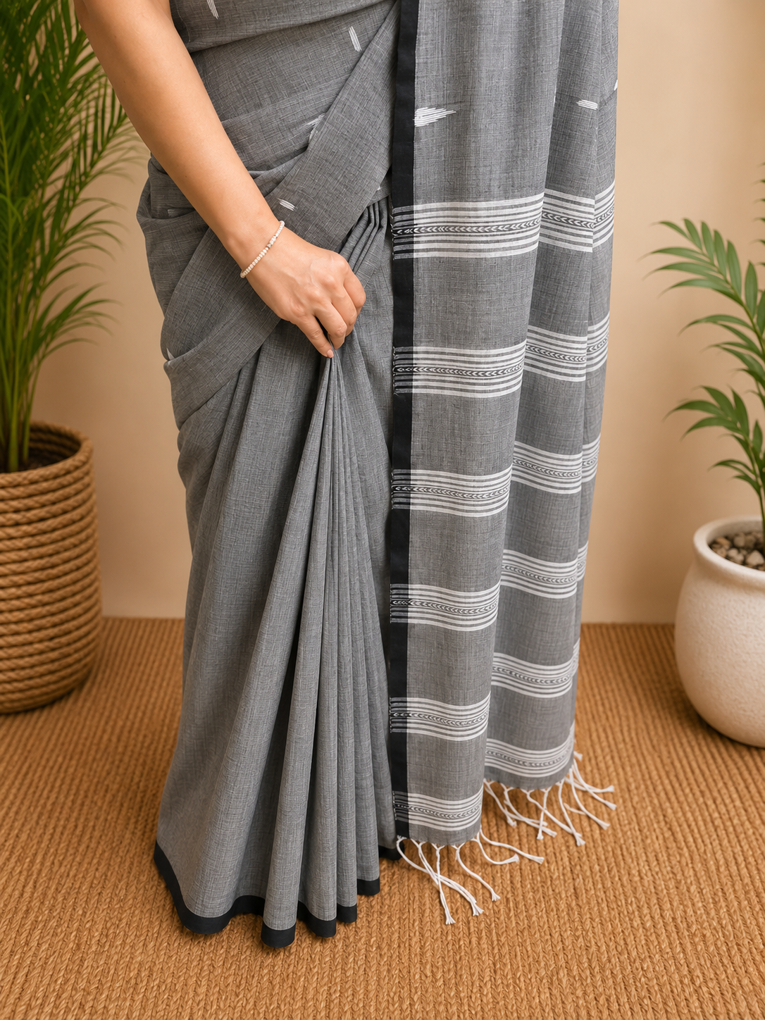 Sahaja- Handloom Mul Cotton