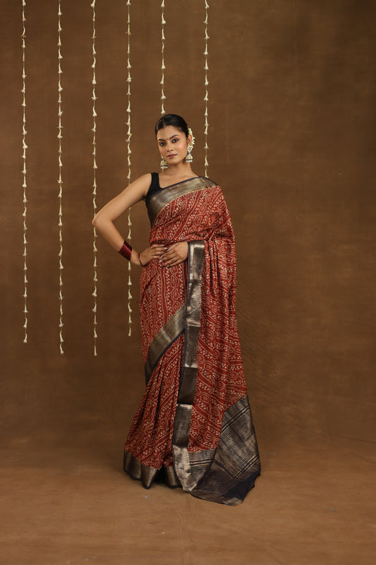 Rangbandh - Cotton Silk