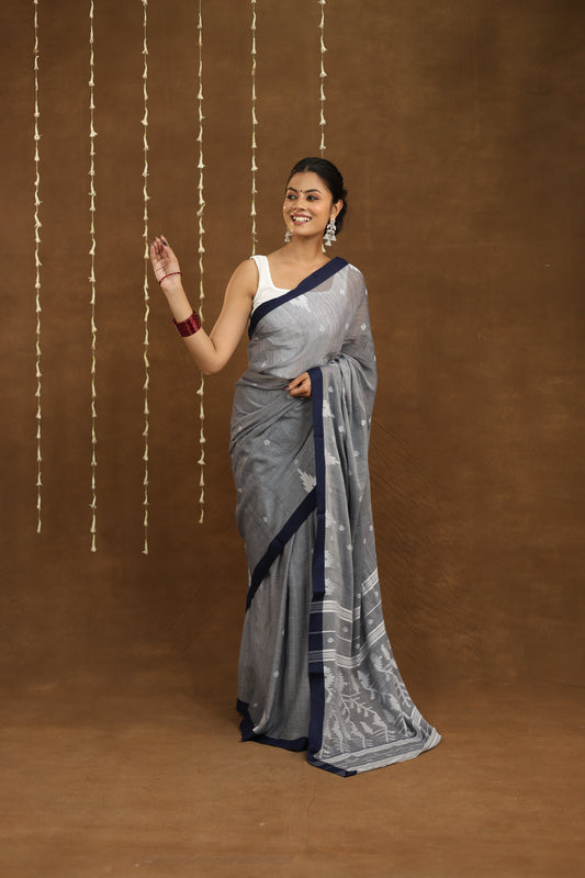 Rajata - Handloom Mul Cotton