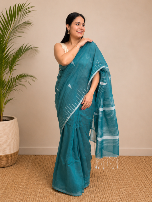 Rajatika - Cotton Silk