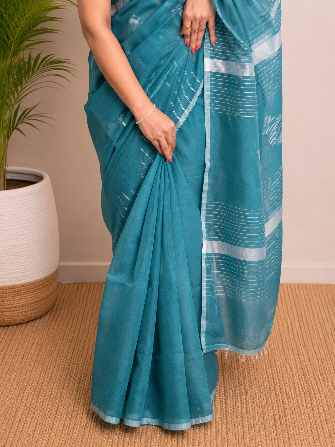 Rajatika - Cotton Silk