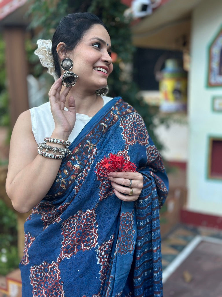 Neelmaati - Cotton Handblock
