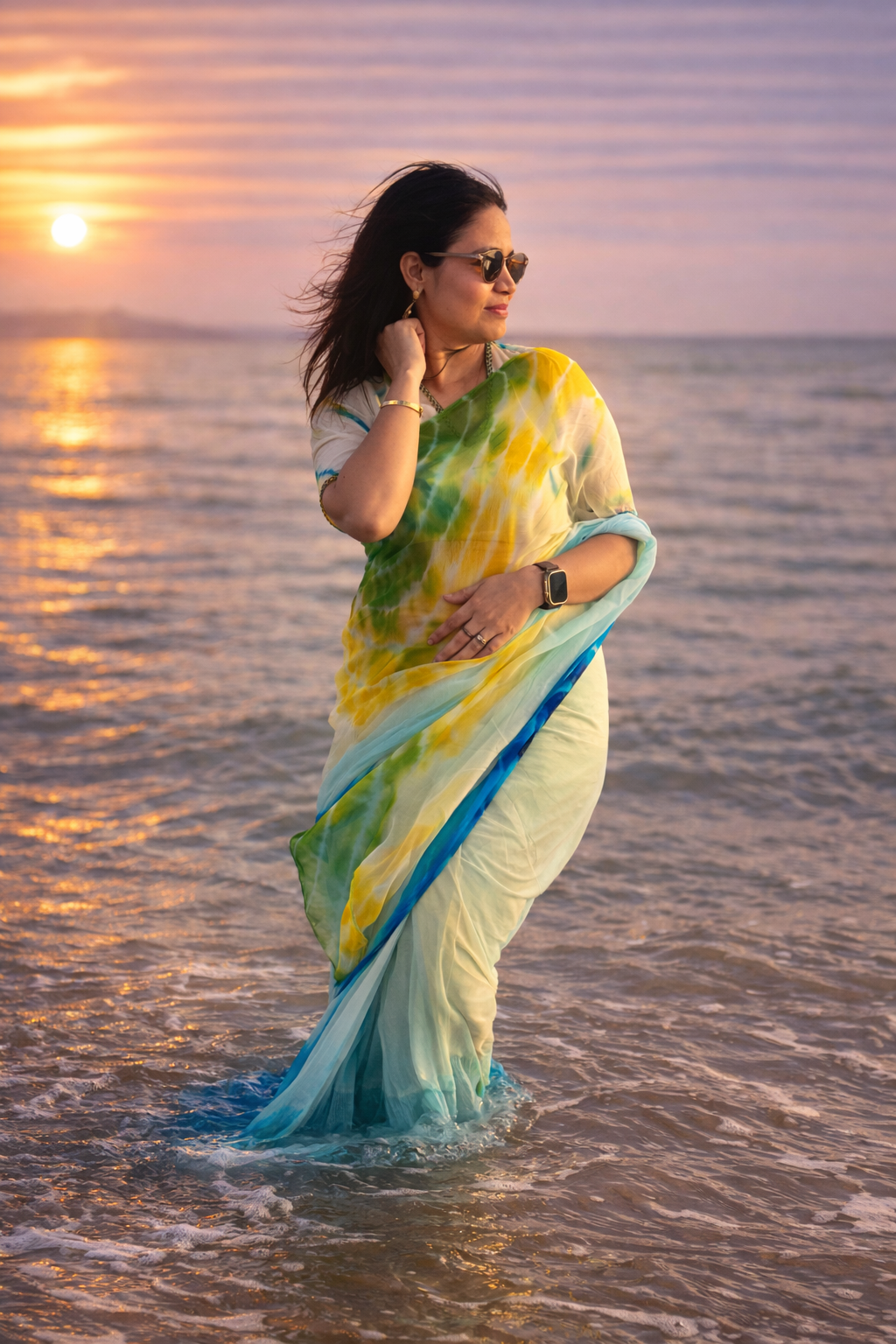 Rangdhara - Chiffon Tie-Dye