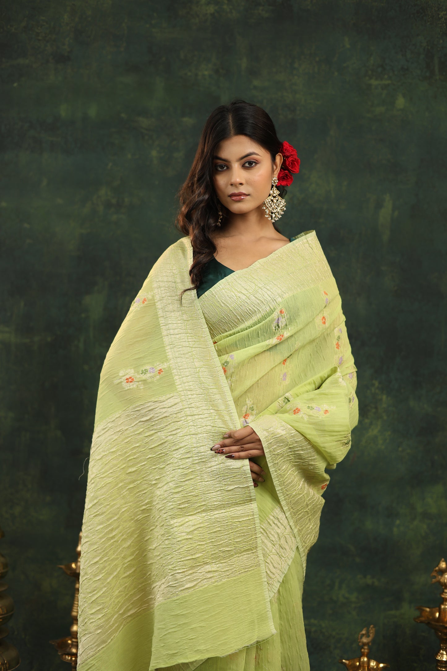 Naira -  - Festive Crush Silk Cotton Saree