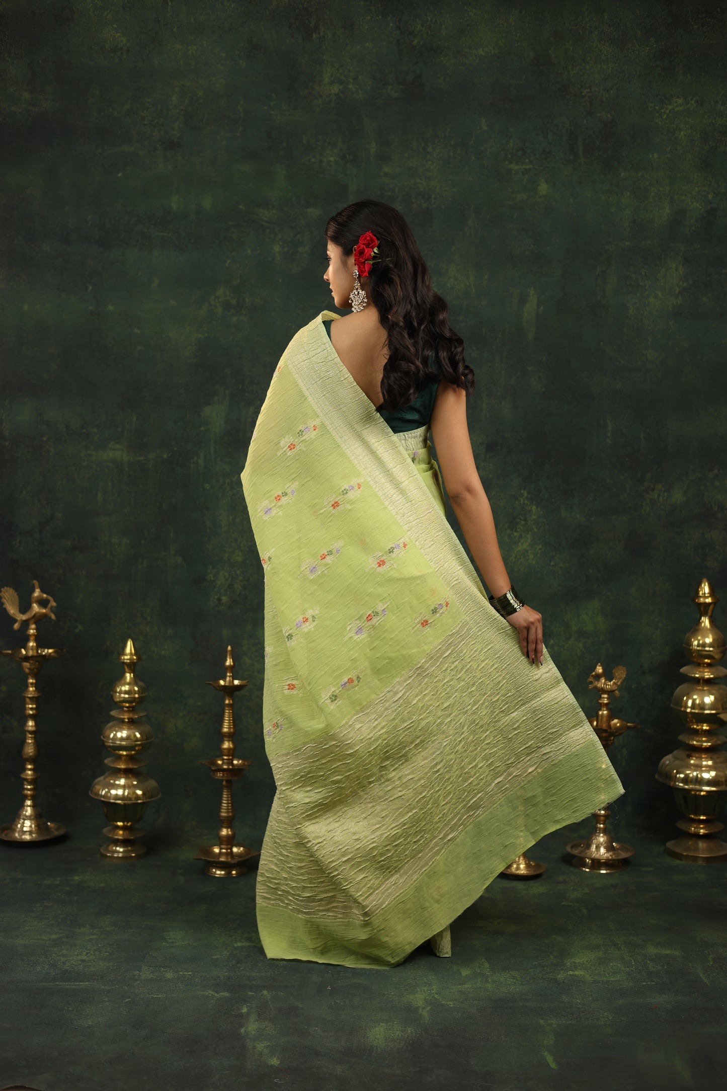 Naira -  - Festive Crush Silk Cotton Saree