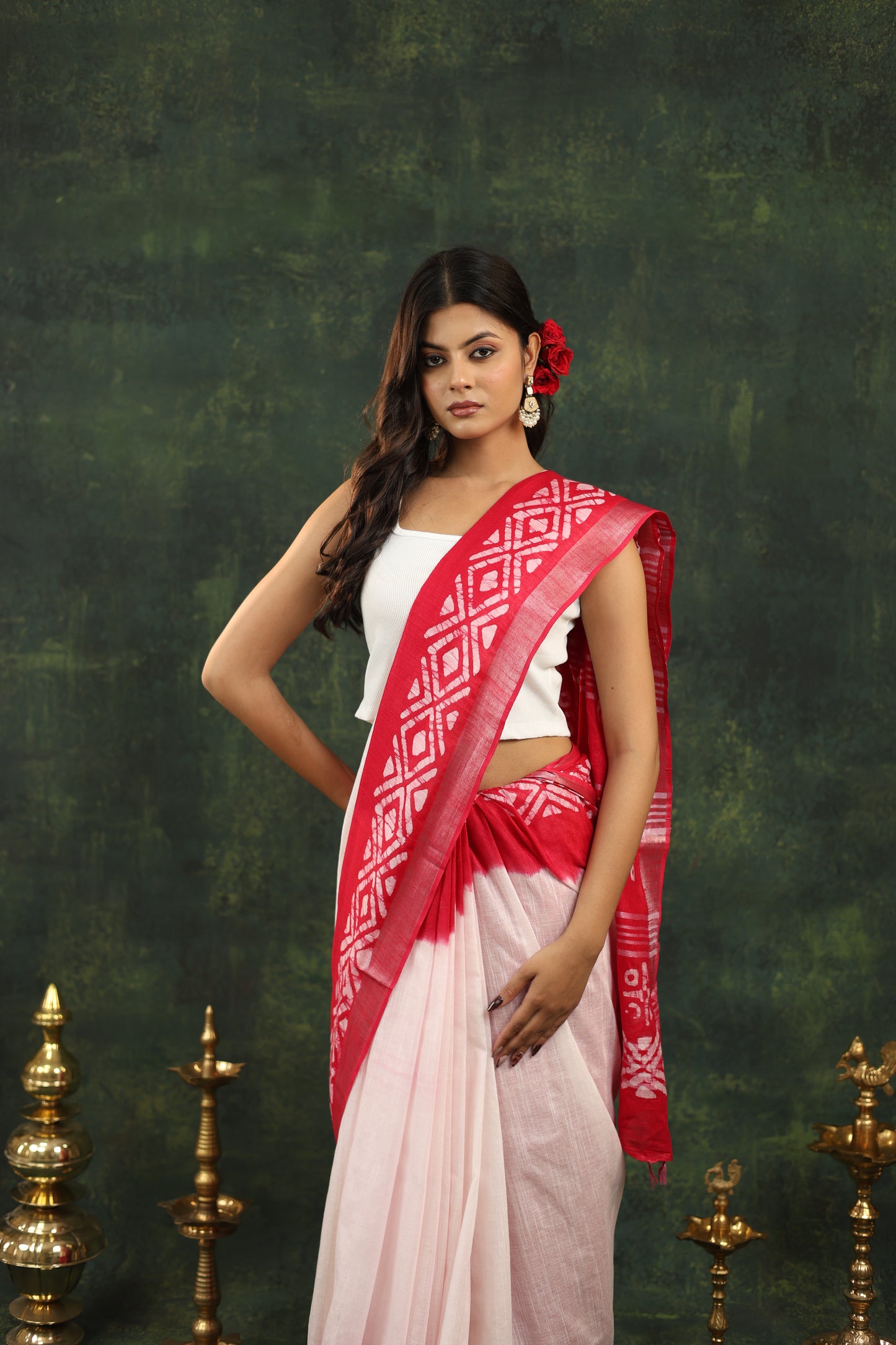 Gulabi Chaap - Elegant Cotton