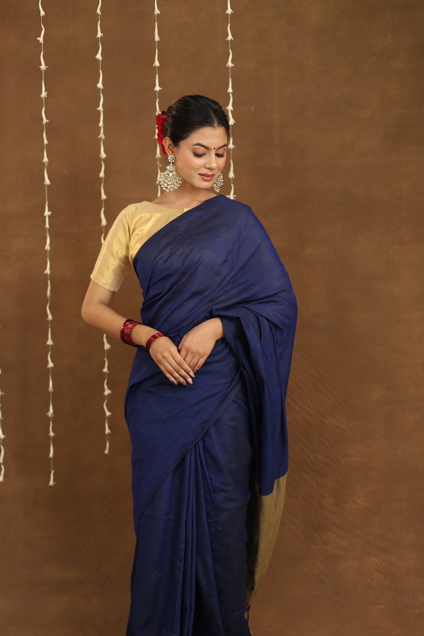 Neelashri - Cotton Saree