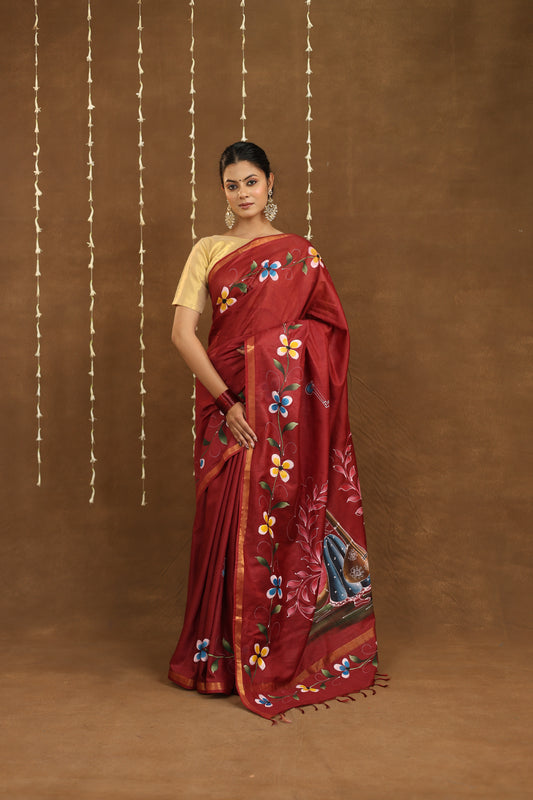 Chitrika - Cotton Handpainted