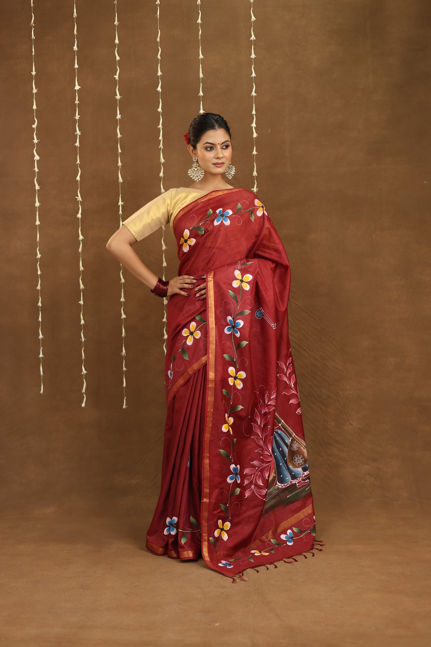 Chitrika - Cotton Handpainted