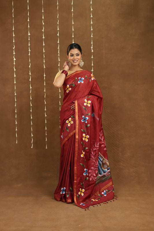 Chitrika - Cotton Handpainted