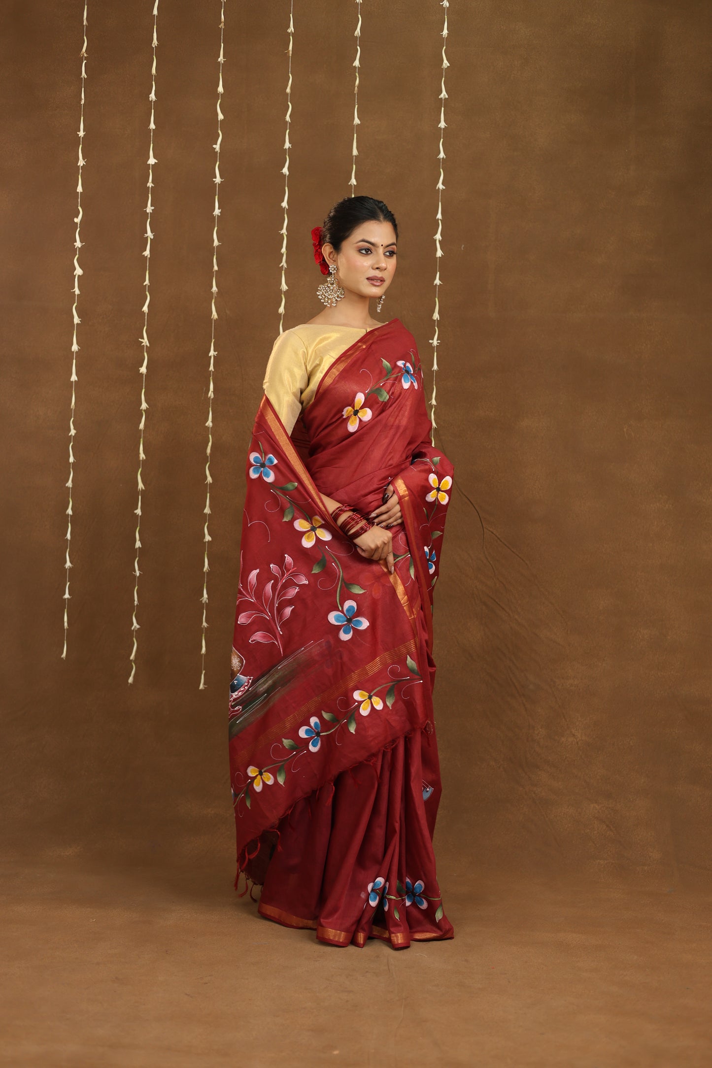 Chitrika - Cotton Handpainted