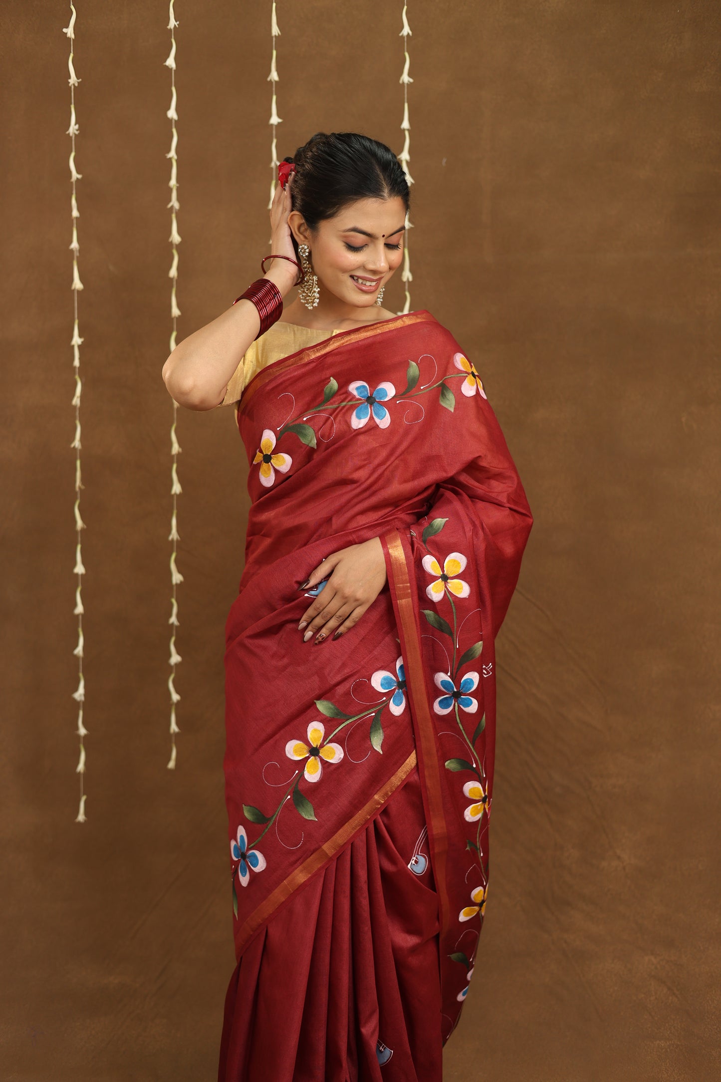 Chitrika - Cotton Handpainted