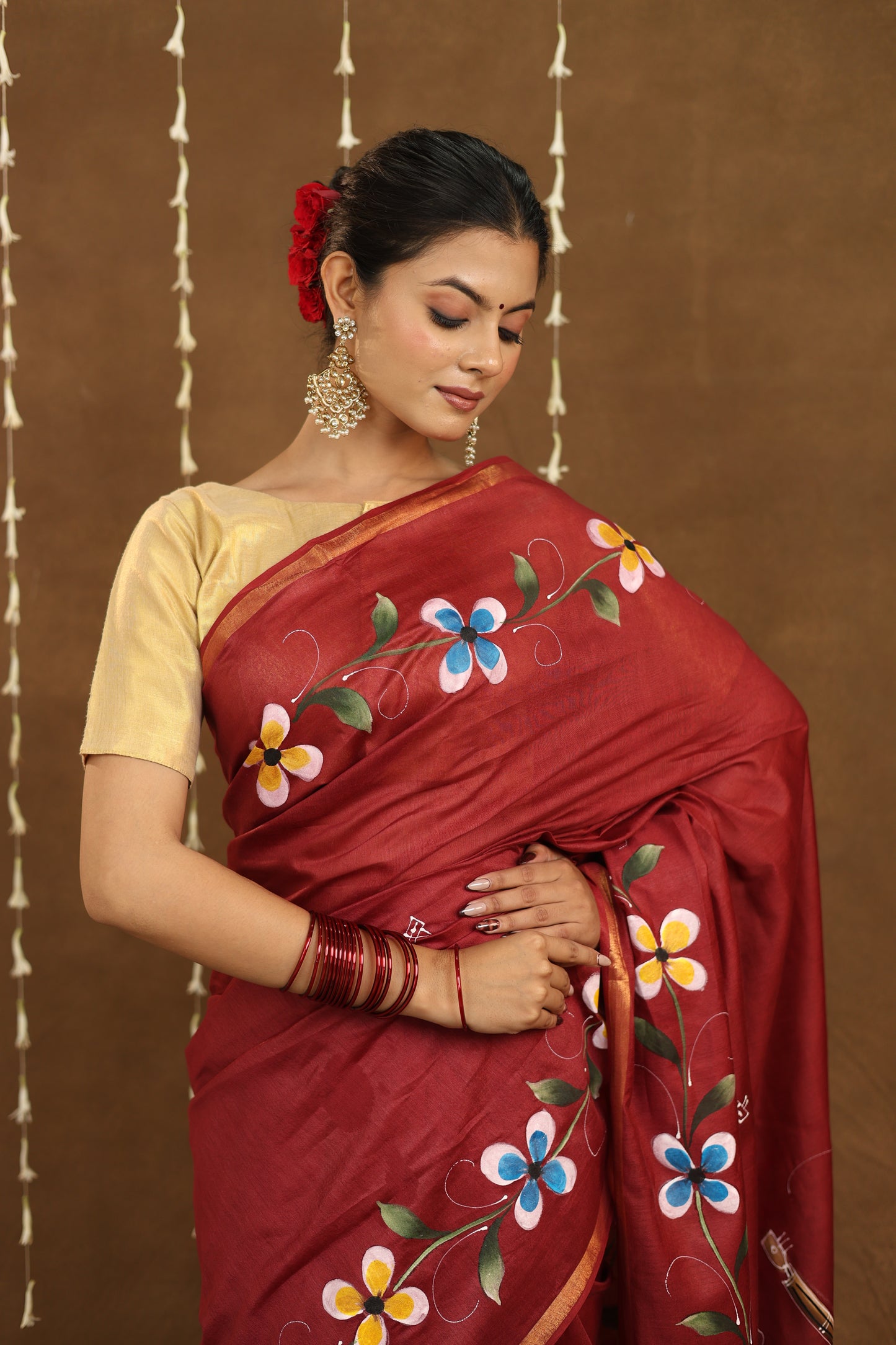 Chitrika - Cotton Handpainted