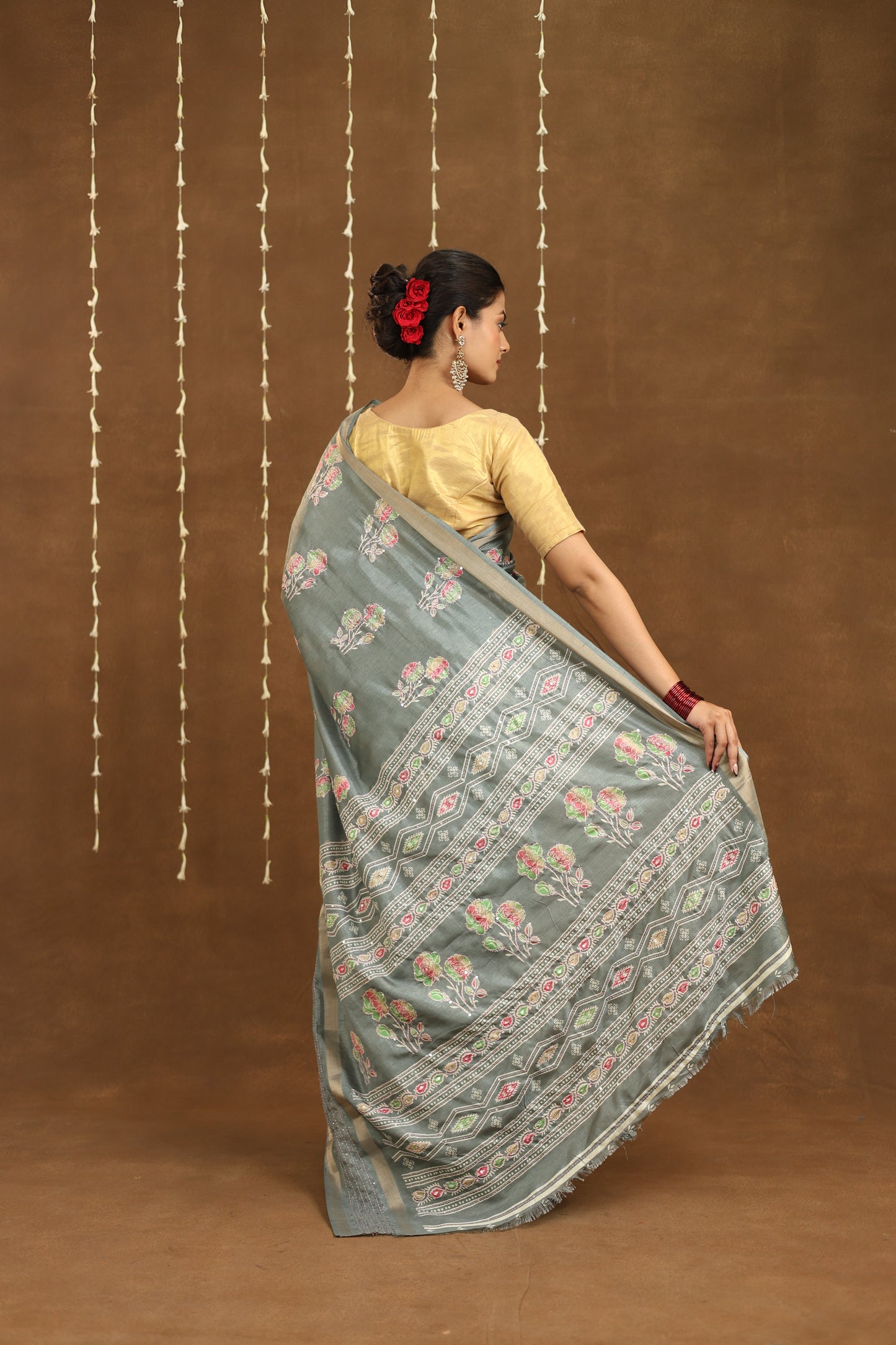 Kanthrekha - Silk Kantha