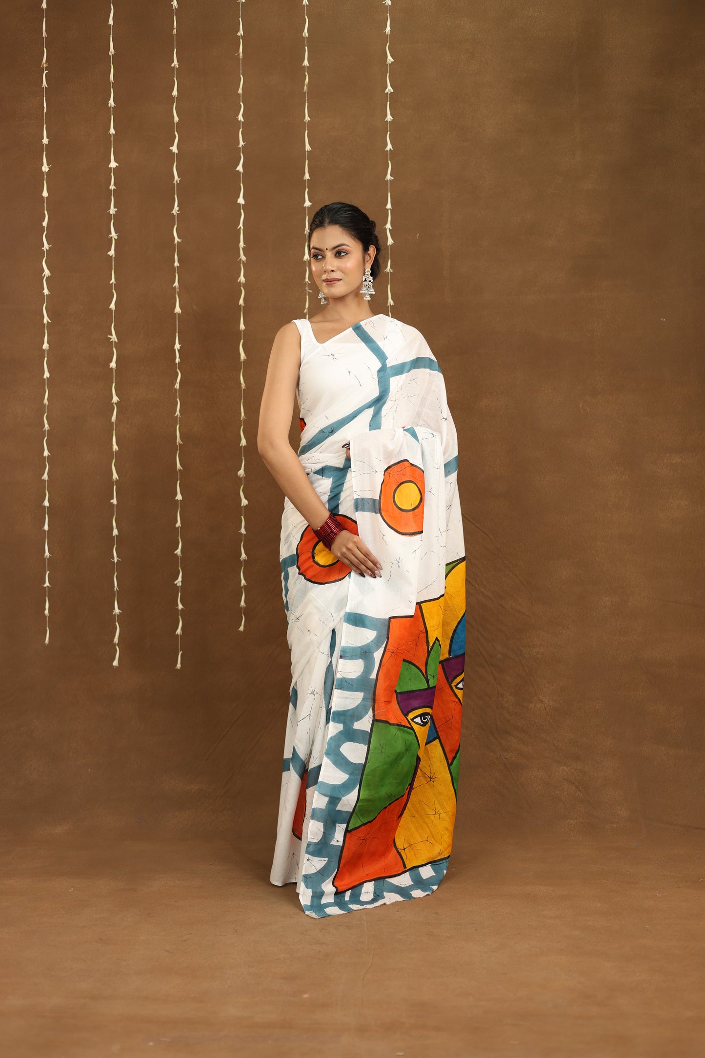 Chitrangi - Cotton Handpainted