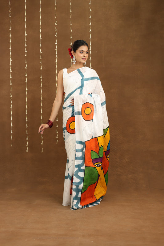 Chitrangi - Cotton Handpainted
