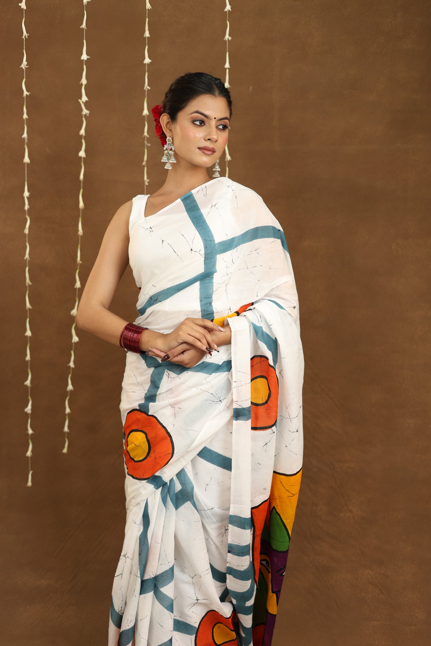 Chitrangi - Cotton Handpainted