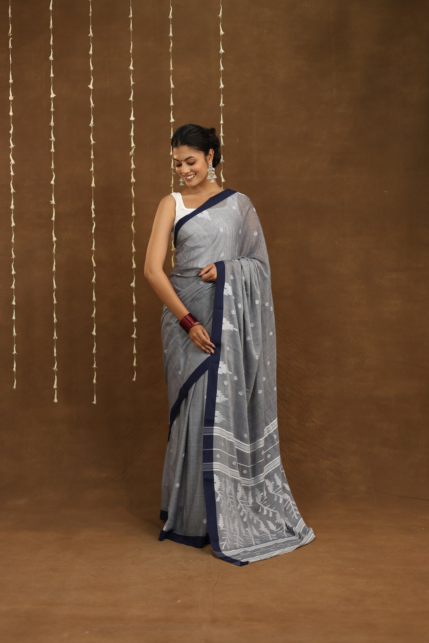 Rajata - Handloom Mul Cotton