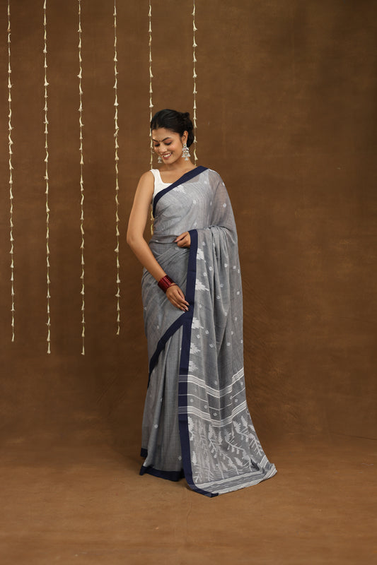 Rajata - Handloom Mul Cotton