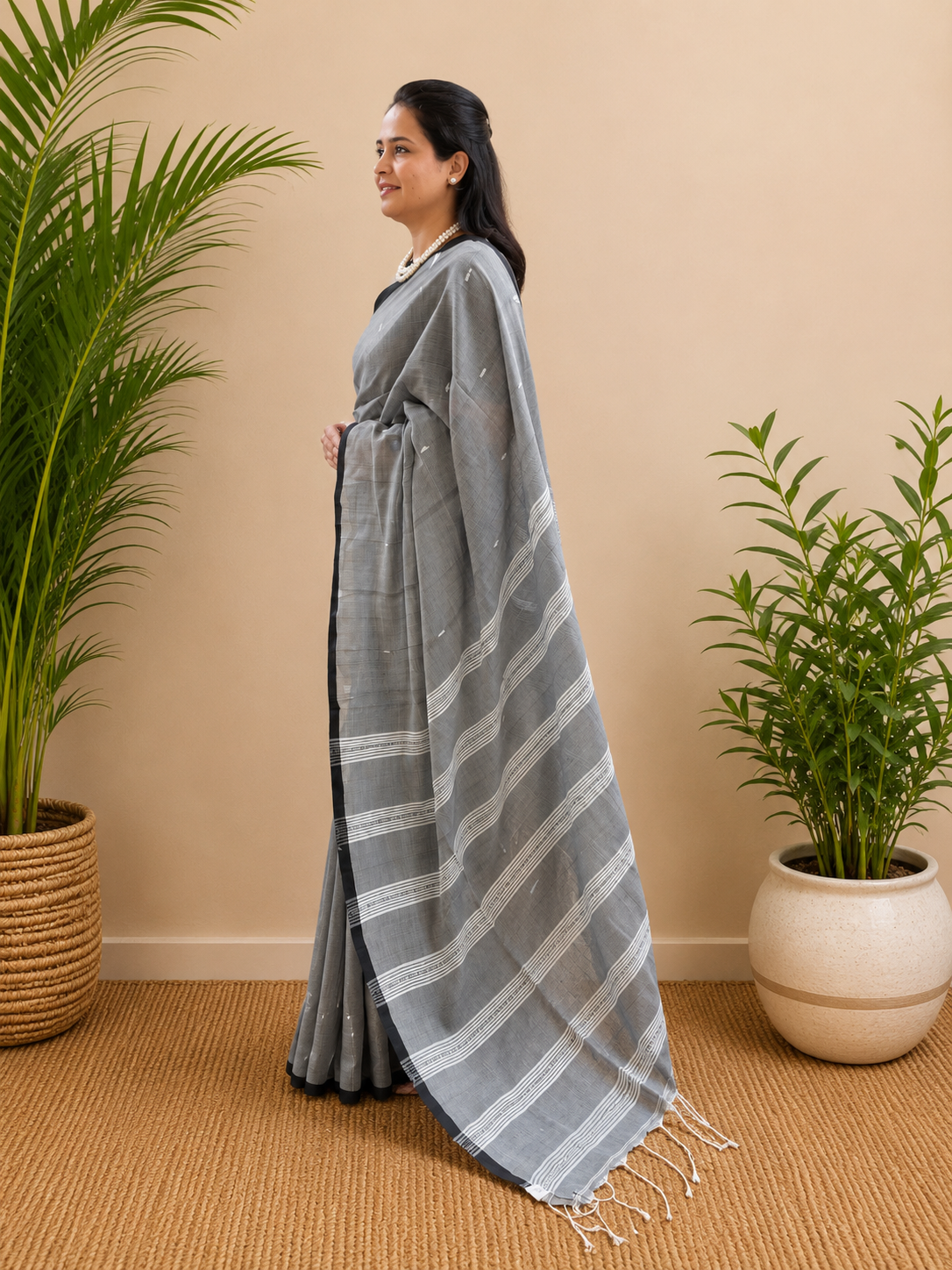 Sahaja- Handloom Mul Cotton