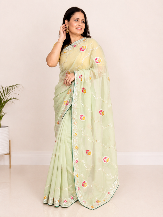 Manjari - Festive Chiffon