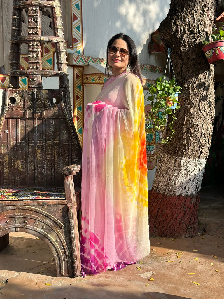 Laharika - Handcrafted Chiffon
