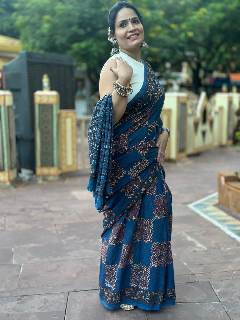 Neelmaati - Cotton Handblock