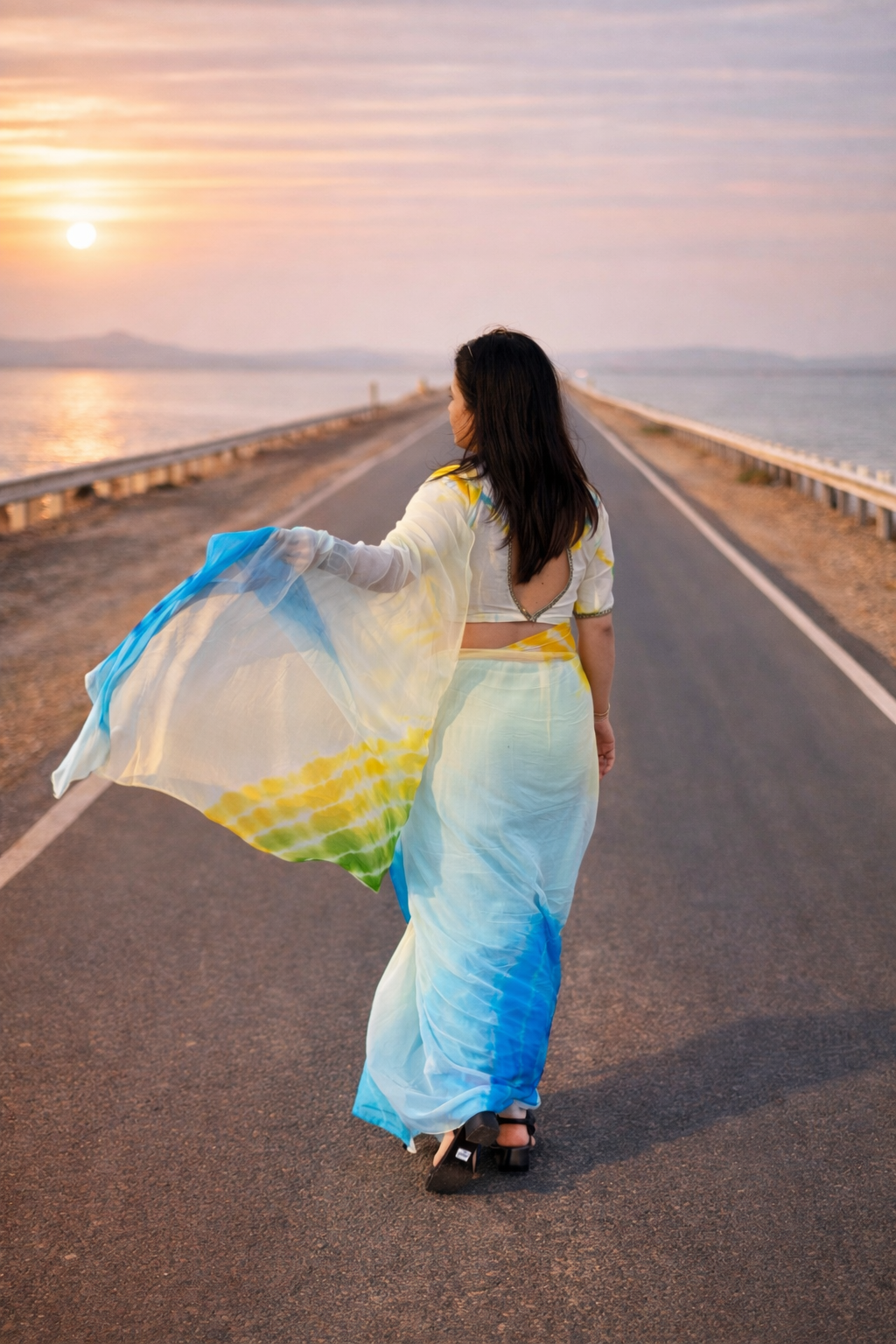Rangdhara - Chiffon Tie-Dye