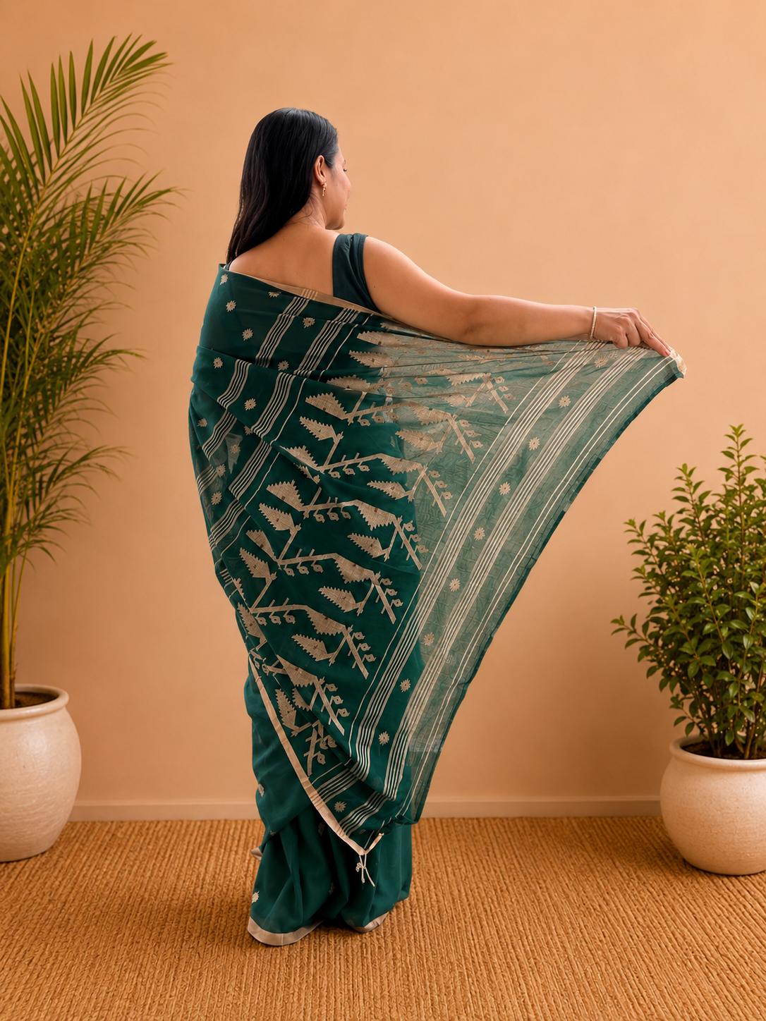 Vayanshree - Handloom Mul Cotton