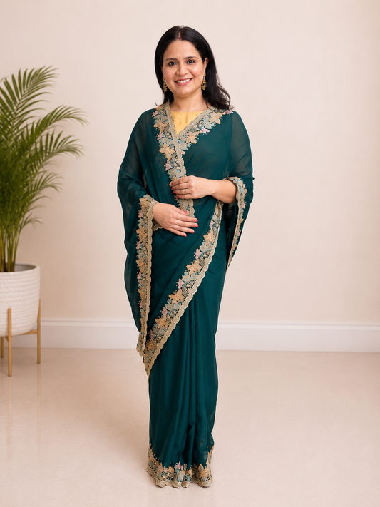 Nishigandha - Festive Chiffon