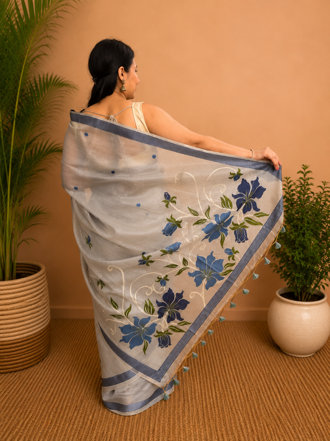 Pushparekha- Cotton Silk