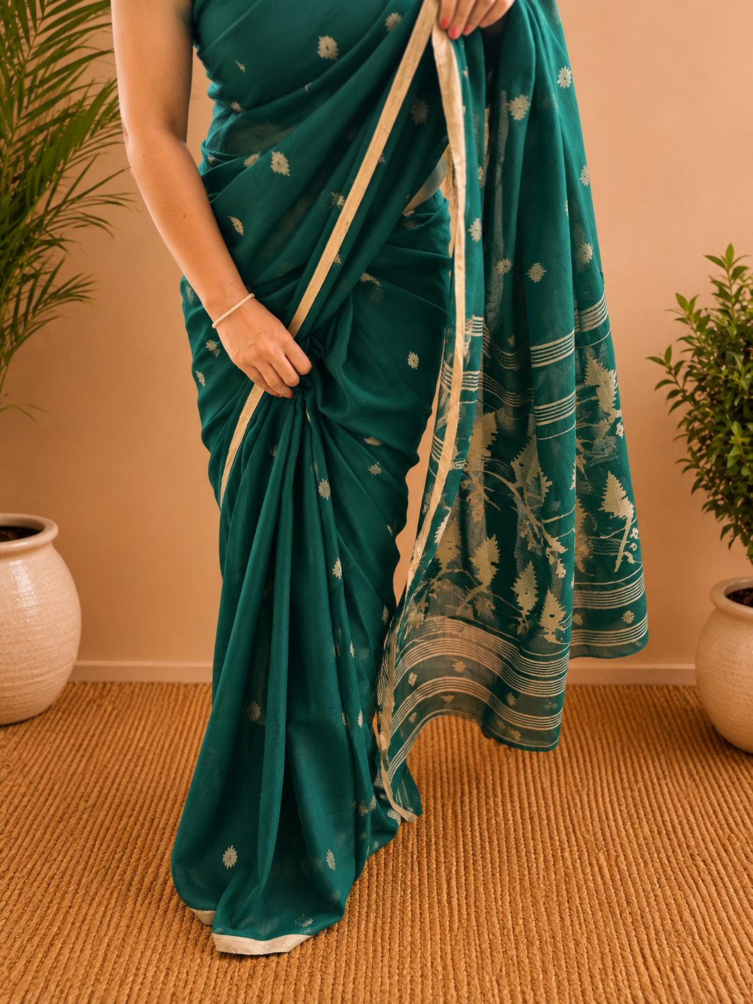 Vayanshree - Handloom Mul Cotton