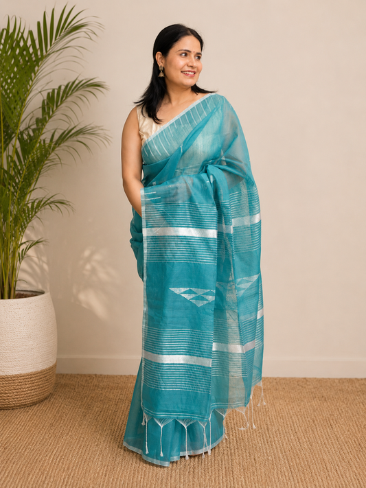 Rajatika - Cotton Silk
