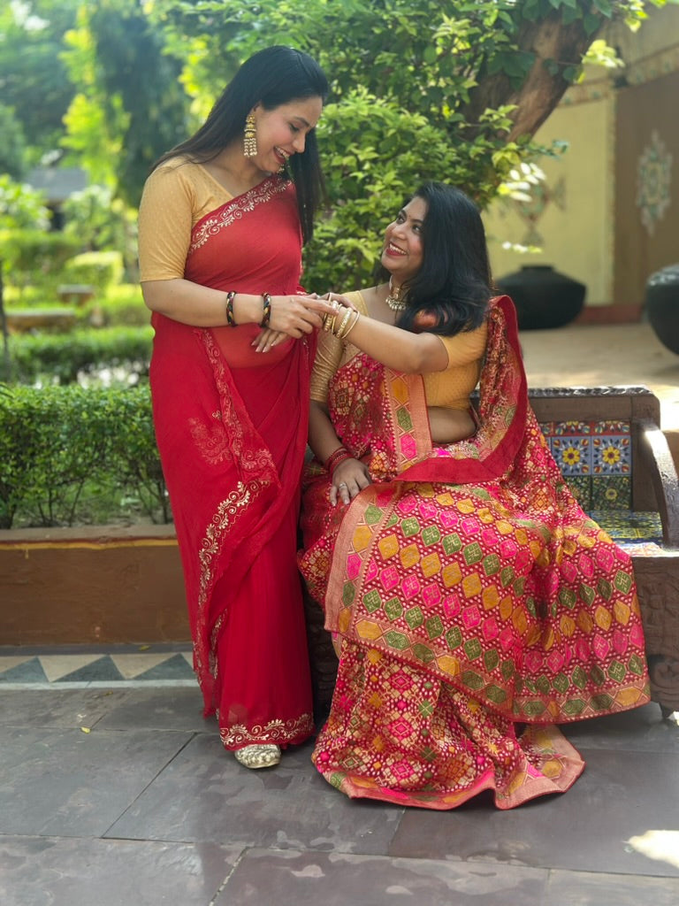 Rangmaala - Festive Georgette
