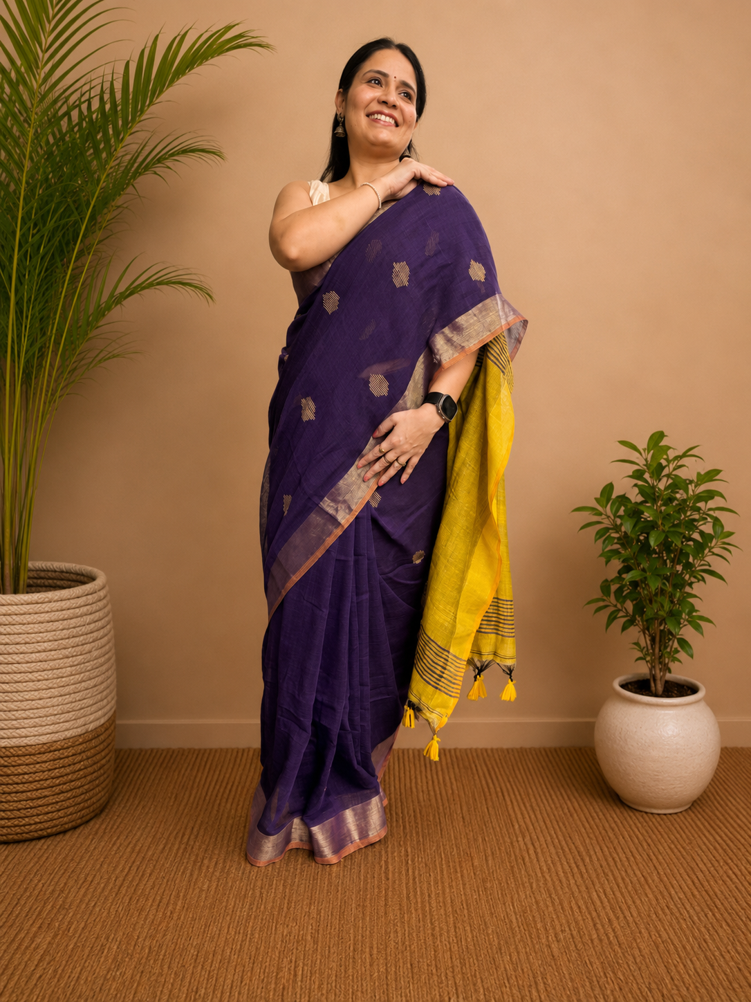 Ambarika- Linen Cotton