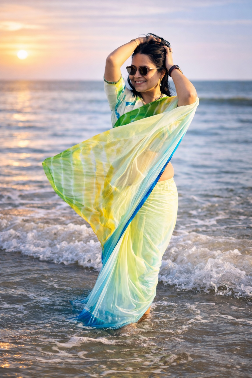Rangdhara - Chiffon Tie-Dye